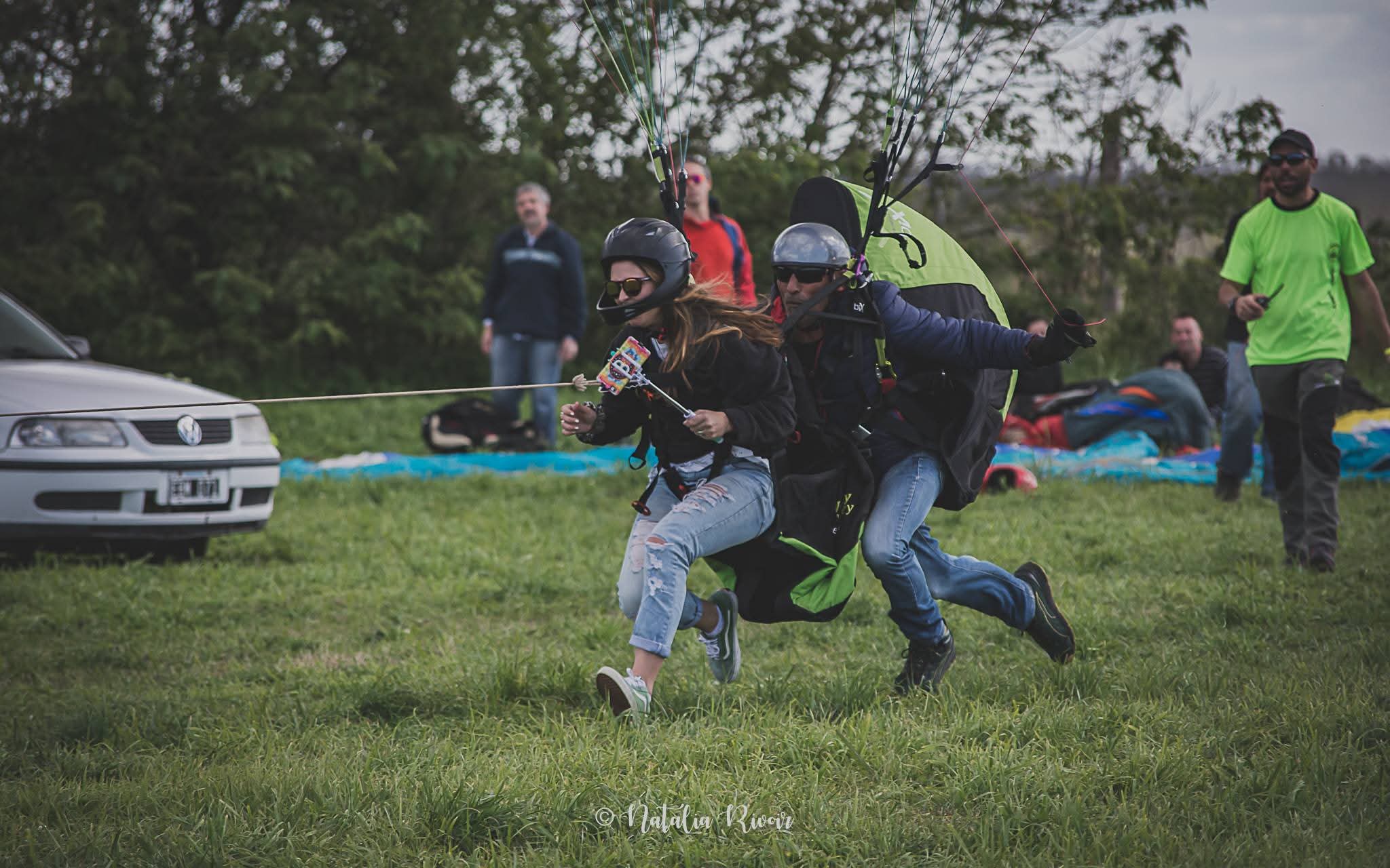 Vuelo de bautismo en parapente